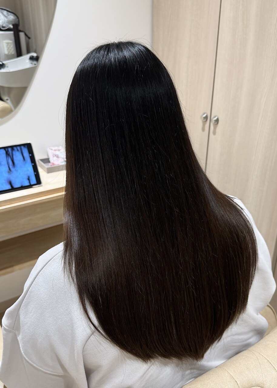 東海村髪質改善ヘアスタイル