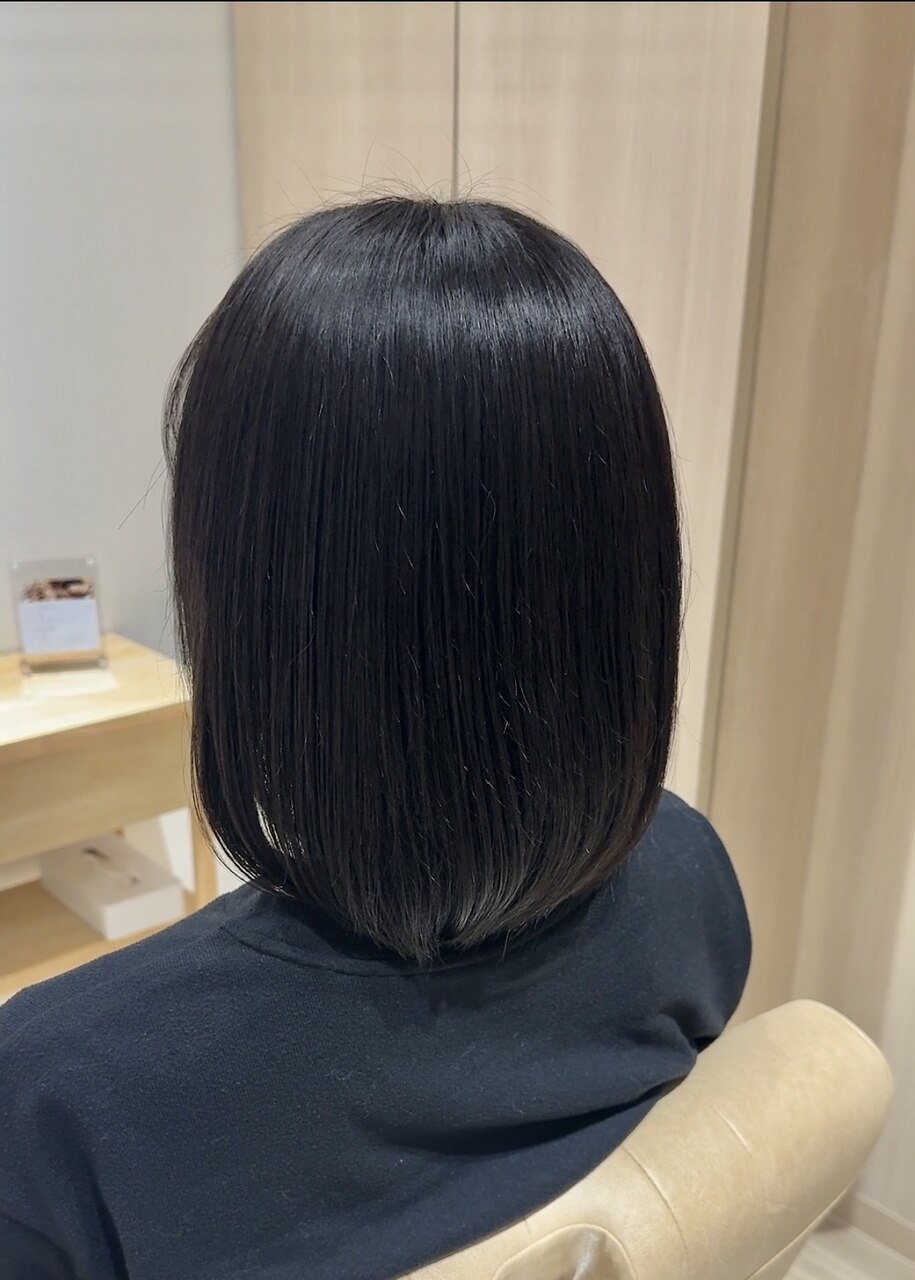 東海村髪質改善ヘアスタイル